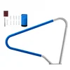 Bild von VEVOR Schwimmbad Handlauf, 1220x100x915mm, Tragfähigkeit 100kg, Pool Haltegriff aus Edelstahl 304, abnehmbare rutschfeste Hülle, umfangreiches Zubehör, für Poolbereiche, Wasserparks & Spa-Zentren