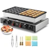 Bild von VEVOR Mini-Pfannkuchenmaker kommerzielle Dutch mini Pfannkuchen Maschine, 50 Stk., 43 mm Durchmesser, Dorayaki-Backmaschine, 1700 W, duale Temperatur- und Zeitregelung, in Küchen und Restaurant