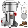 Bild von VEVOR elektrische Getreidemühle Hochgeschwindigkeits-Gewürzmühle 2 kg 3400 W, Pulverisiermaschine aus Edelstahl, für trockene Körner Gewürze Müsli Kaffee Mais Pfeffer, Schwenktyp 24 x 23 x 38 cm