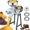 Bild von VEVOR Getreidemühle Gewürzmühle 3 kW, kommerzielle Maismühle mit Trichter, Pulvermaschine mit einstellbarer Stärke, Hochleistungs-Futtermehl-Müslimühle Weizenmühle Trocken- und Nassmühle 50 kg/h