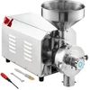 Bild von VEVOR Sojabohnenmühle kommerzielle Mahlmaschine für Gewürze 3000 W, 100 kg/h Effizienz Edelstahl-Maismühle, industrielle Mehlmühle für Pfeffer Sojabohnen Erdnüsse Maiskörner 605 x 290 x 460 mm