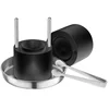 Bild von VEVOR Eispresse Eiskugelformer Set 60 mm Eiskugel aus Luftfahrt-Aluminium mit Eisblockform & großer Matte & Zange & Tropfschale & einem Glas, runder Eisballmaker, für Whisky Cocktail Partys Urlaub