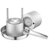 Bild von VEVOR Eispresse Eiskugelformer Set 53 mm Eiskugel aus Luftfahrt-Aluminium mit Zange & Abtropfschale, Eisblockform Eisballmaker für Whisky Cocktail Bourbon Scotch auf Partys & im Urlaub