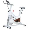 Bild von SPORTNOW Heimfahrrad, leises Standfahrrad mit einstellbarem Sitz und Widerstand, LCD-Monitor, Tabletthalter, Innenfahrrad für Cardio-Training zu Hause, weiß Aosom