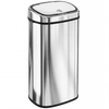 Bild von HOMCOM Mülleimer Automatik Abfalleimer mit Sensor, Küche, Edelstahl, Silber, 68L Aosom