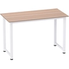 Bild von HOMCOM Schreibtisch Küchentisch Computertisch 120x60x76 cm, Arbeitstisch PC-Tisch MDF in Weiß für Zuhause Aosom.de