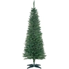 Bild von HOMCOM Weihnachtsbaum 1,5 m Christbaum Kunsttanne mit Ständer, zerlegbar, 294 Äste, PVC Grün Ø46 cm für festliche Dekoration Aosom.de
