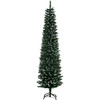 Bild von HOMCOM Künstlicher Weihnachtsbaum 190 cm Tannenbaum künstlich mit Kunstschnee, 570 Spitzen Christbaum Weihnachtsdeko inkl. Metallständer für drinnen Aosom
