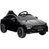 Bild von AIYAPLAY Kinder Elektroauto 12V Kinderauto mit Fernbedienung, Musik, Elektrofahrzeug mit Leuchte, USB/MP3-Anschluss, Rückwärtsfunktion, bis 5 km/h, für Kinder 3-6 Jahre, Schwarz Aosom