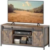 Bild von HOMCOM TV-Schrank, Fernsehtisch für Fernseher bis zu 60 Zoll, Lowboard mit 2 Schränken und 2 Regalebenen, Fernsehschrank für Wohnzimmer, 120 x 40 x 54 cm Braun Aosom
