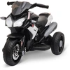 Bild von HOMCOM Elektro Kindermotorrad Elektromotorrad mit Musik, Scheinwerfer, Kinder Elektro Motorrad für Kinder von 3-5 Jahren Schwarz+Weiß Aosom