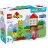 Bild von Bau-Set Garten + Spielhaus Lego Peppa Pig Duplo 19,1x9,1x26,2 cm
