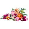 Bild von Schönes Blumenbau-Set mit rosa Botanik Lego 38,2x7,05x26,2 cm