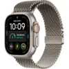 Bild von Apple Watch Ultra 4 Cellular 49 mm Natur Milanaise Armband L