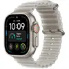 Bild von Apple Watch Ultra 4 Titanium Cellular 49mm Natur (Ocean Armband halbtransparentes grau)