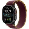 Bild von Apple Watch Ultra 4 Titanium Cellular 49mm Schwarz (Trail Loop burgunder) S/M