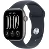Bild von Apple Watch Series 12 GPS 46mm Space Grey Aluminium Case with Navy Blue Sport Band - S/M