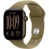 Bild von Apple Watch Series 12 GPS 46mm Dark Bronze Aluminium Case with Olive Sport Band - S/M