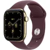 Bild von Apple Watch Series 12 GPS + Cellular 42mm Radiant Gold Titanium Case with Burgundy Sport Band - M/L