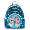Bild von Disney Loungefly Mickey Minnie Schneemann Rucksack 26 Cm One Size