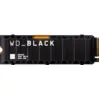 Bild von WD Black SN850X 8TB mit Kühlkörper NVMe SSD