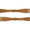 Bild von WHOOP 5.0 LeatherLuxe Tapered Band Braun/Gold S/M
