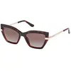Bild von Guess Gu00216 Damen-sonnenbrille Gradient Brown/CAT3