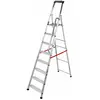 Bild von Hailo Alu Pro 8848-011 Trittleiter 8 Stufen