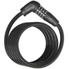Bild von Zahlenkabelschloss Abus 6512C/180/12 1,8 m Schwarz