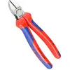 Bild von Knipex Seitenschneider Brüniert Poliert 180 Mm