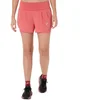 Bild von Asics Road 2-N-1 3.5IN Short Rosa Damen, Größe XS.