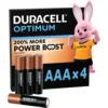 Bild von AAA-Batterien Duracell Alka Optimum 4 Stück
