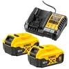 Bild von Dewalt Dcb1104p2-qw Ladegerät Und Batterie