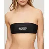 Bild von Superdry Logo Bandeau Bikinioberteil S