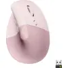 Bild von Logitech Lift Vertikale ergonomische Maus Rosa