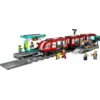 Bild von LEGO City Straßenbahn mit Haltestelle 60423