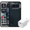 Bild von Nothing Phone (4a) 256GB Schwarz 5G + BlueBuilt Ladegerät mit USB-C-Port 45 W Weiß