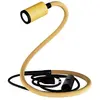 Bild von Creative Cables Gu1d-one Pastel Gelenk-tischleuchte Ohne Sockel Mit Mini-led-spot Und Zweipoligem Stecker