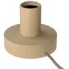 Bild von Creative Cables Posaluce Kleine Tischlampe Aus Holz Mit 2-poligem Stecker