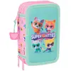 Bild von Safta Triple Filled Superkitties Mäppchen 37 Stücke One Size