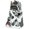 Bild von Wellhome Weihnachtsdorf Zur Dekoration Mit Led-lichtern Und Bewegung 19.6x17.7x30.1 Cm