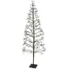 Bild von Wellhome Weihnachtsbaum Mit 9 Ästen Und 160 Led-lichtern 120 Cm