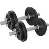 Bild von Tunturi Gewichtsset Mit Zwei Stangen Und Schrauben 20kg One Size