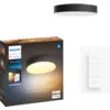 Bild von Philips Hue Enrave M Deckenleuchte White Ambiance Schwarz