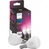 Bild von Philips Hue Luster Kugellampe White & Color E14 Doppelpack