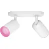 Bild von Philips Hue Fugato Aufbauspot White & Color - Weiß - 2 Spots