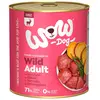Bild von Wow Dog Nassfutter Mit Wild Für Ausgewachsene Hunde 800g