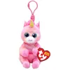 Bild von TY Beanie Bellies 43102 Anhänger Clip Einhorn Skylar