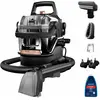 Bild von Bissell SpotClean Hydrosteam Pro, Zylinder-Dampfreiniger, 1,9 l, Schwarz, Kupfer, Transparent, Drehregler, Flexibel, 4,5 m