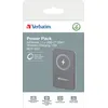 Bild von Verbatim Charge 'n' Go, 5000 mAh, Lithium Polymer (LiPo), Quick Charge 3.0, Kabelloses Aufladen, Grau